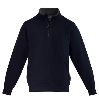 Syzmik ZT366 Mens 1/4 Zip Brushed Fleece Pullover