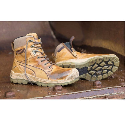 Puma 630727 Conquest Wheat Unisex Composite Safety Boot
