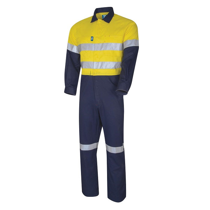 TRu Workwear DC2120T1 Lightweight Cotton Coverall With 3M Tape
