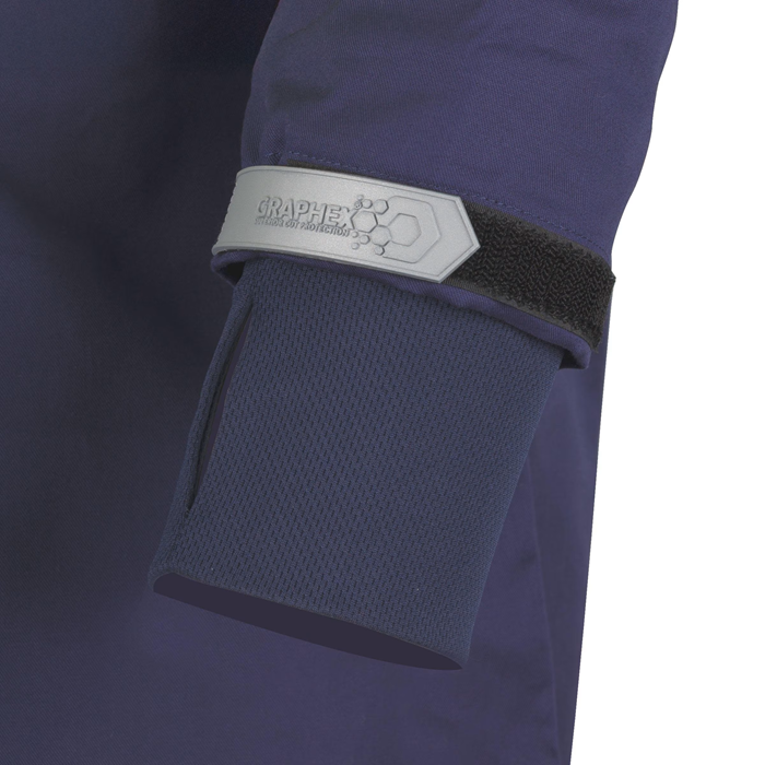 Tru Workwear DS2168GX Lightweight Vented Hi-Vis Drill Shirt with Graphex® Cut Resistant Sleeve