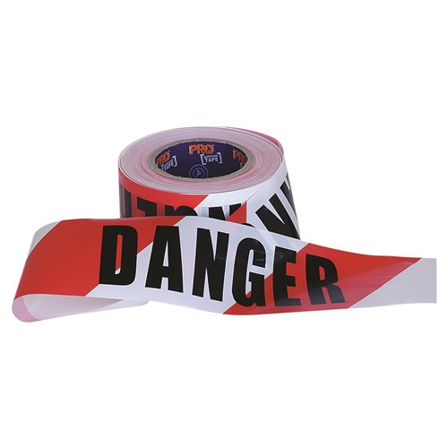Pro Choice DT10075 Barricade Tape 100m X 75mm "Danger" Print