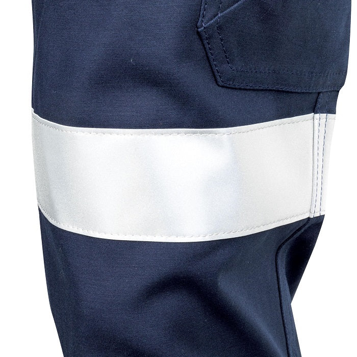 TRu Workwear DTW1170T2 Womens Midweight Cotton Stretch Cargo Trousers With Biomotion Reflective Tape