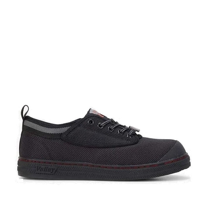 Black Volley DWVUE002 Unisex Safety Canvas Shoe Steel Toe