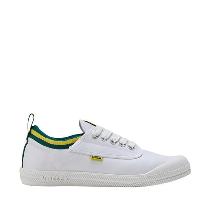 White and green White durable iconic original Volley DWVUE004 Unisex International Low Non Safety Shoe