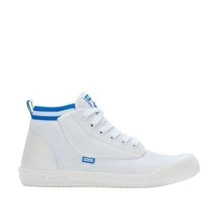 White and blue original Volley DWVUE006 Unisex Heritage High Non Safety Shoe