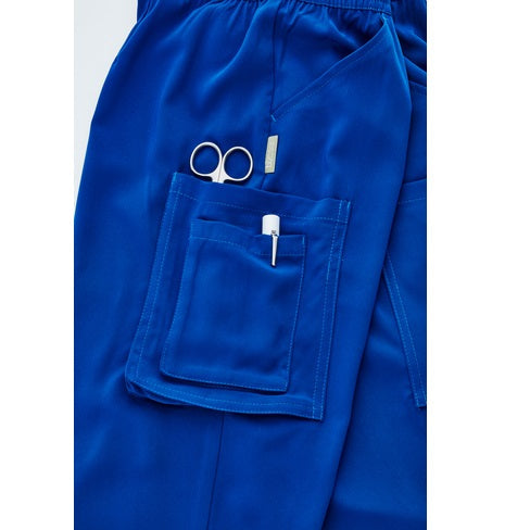 Bizcare CSP943LL Womens Multi-Pocket Slim Leg Scrub Pants