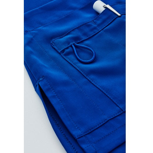 Bizcare CST942LS Womens Tailored Fit Round Neck Scrub Top