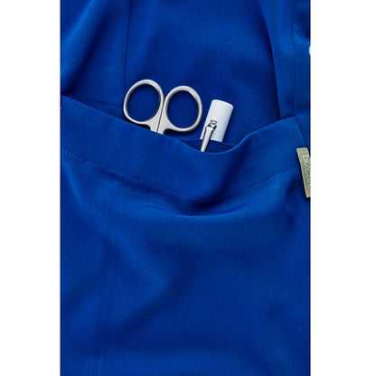 Bizcare CST942LS Womens Tailored Fit Round Neck Scrub Top