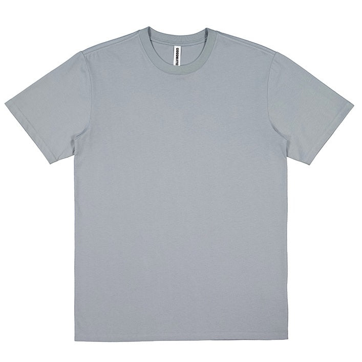 Plain gray t-shirt on a white background