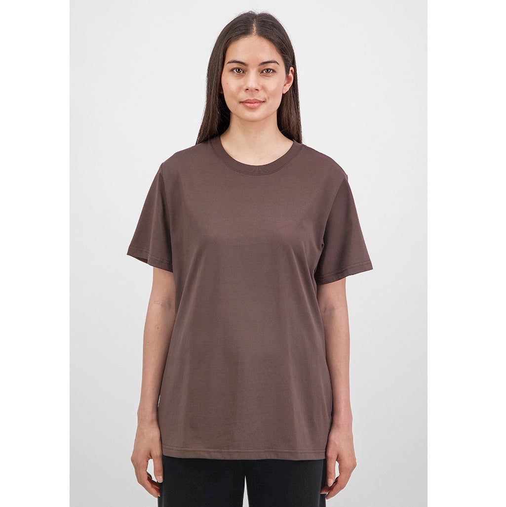 GOODMATES X2001W Womens Everyday Short Sleeve Tee - Espresso - Alternative Front View