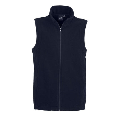 Biz Collection F233MN Mens Plain Micro Fleece Vest