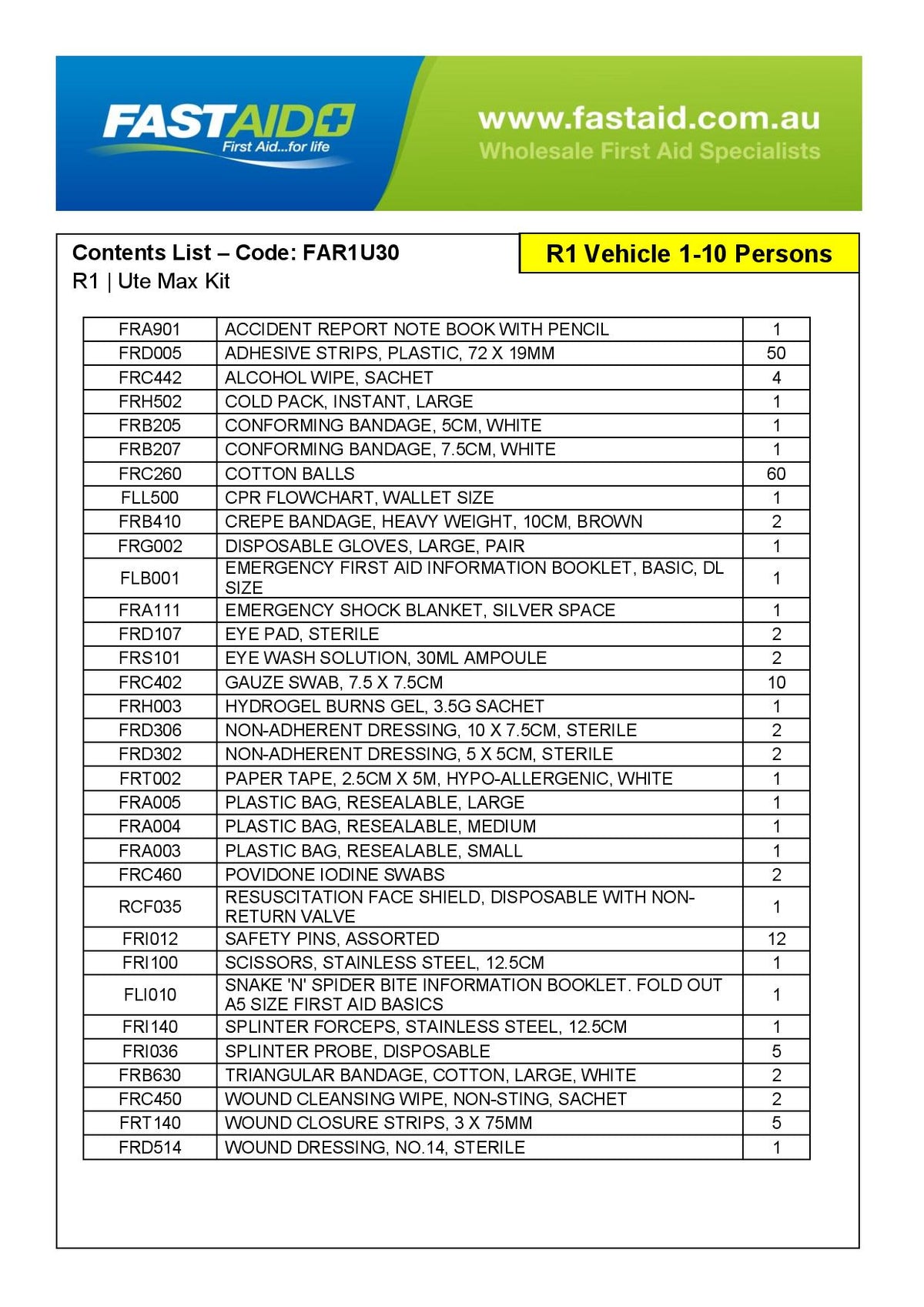 Specification
