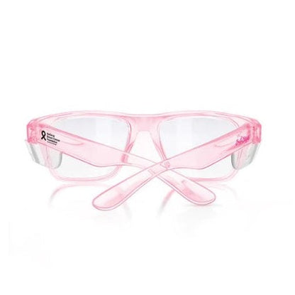 SafeStyle FPC100 Fusions Pink Frame Clear Lens
