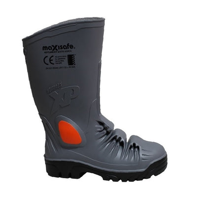 Maxisafe FWG909 Stimela XP Safety Composite Toe Gumboots W/ Midsole & Metatarsal Protection
