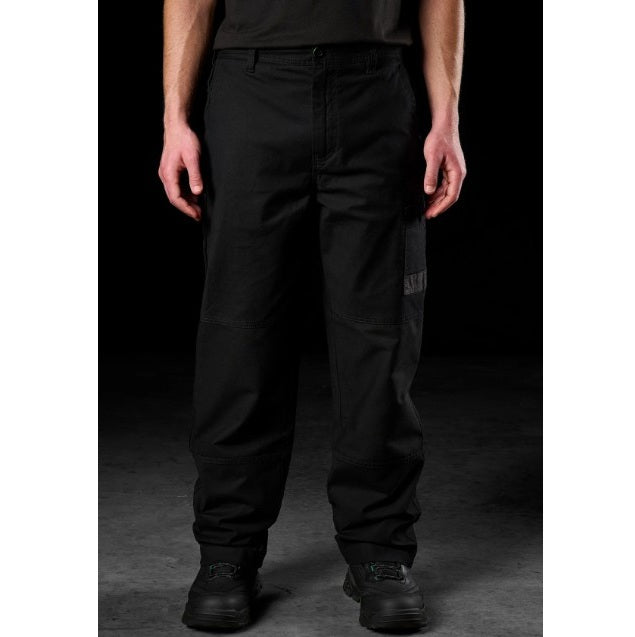FXD WP-3L Loose Fit Stretch Work Pant - Black - Lifestyle Front View