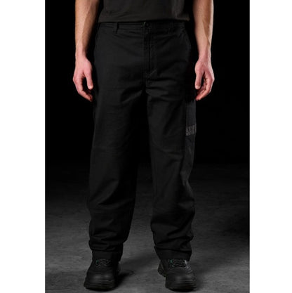 FXD WP-3L Loose Fit Stretch Work Pant - Black - Lifestyle Front View