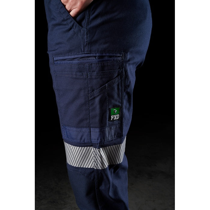 FXD WP-3WT Womens Stretch Taped Work Pant - Navy - Pocket Detail