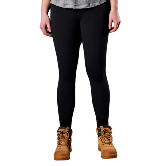 FXD WP-9W Womens 4 Way Stretch Work Leggings - Black - Lifestyle Front View
