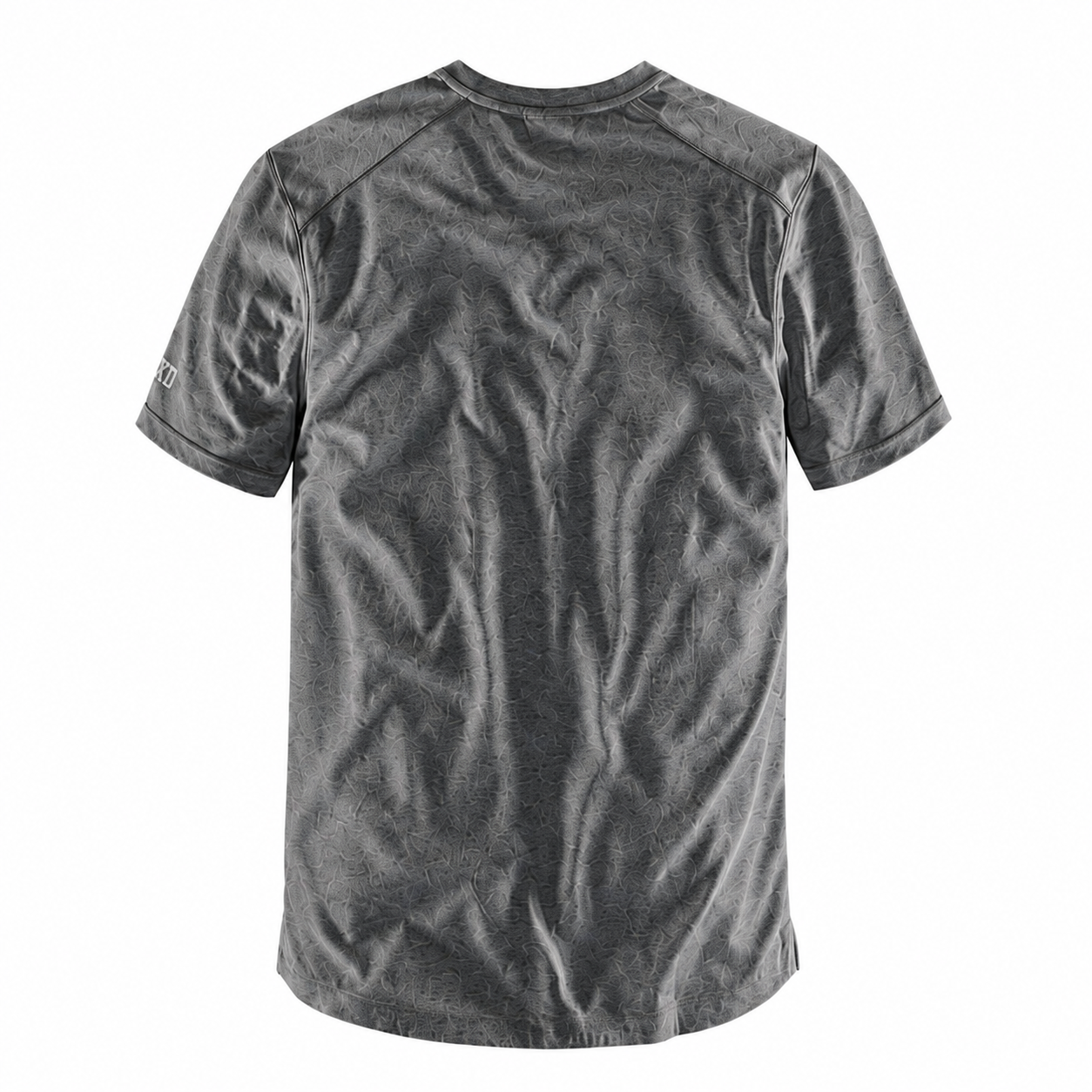 mens grey back view FXD WT-3 Technical Work Tee