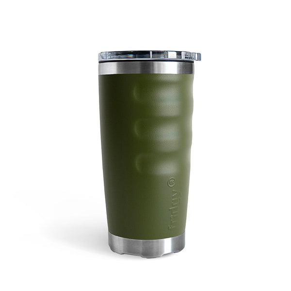 Commando olive green premium stainless steel double insulated Fridgy FRI600 600ML Tumbler