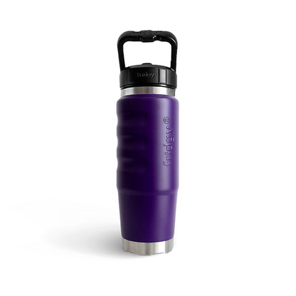 Purple scratch resistant powder coated Fridgy FRI750CRUISE 750 Cruise Range With Sipper Lid Water bottle