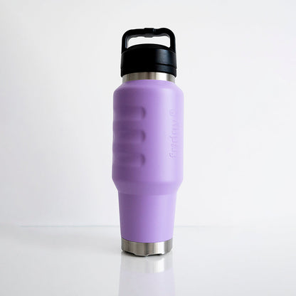 Lilac lavender purple mid size extra grip scratch proof Fridgy FRI1000CRUISE 1L Cruise Range With Guzzler Lid Drink bottle