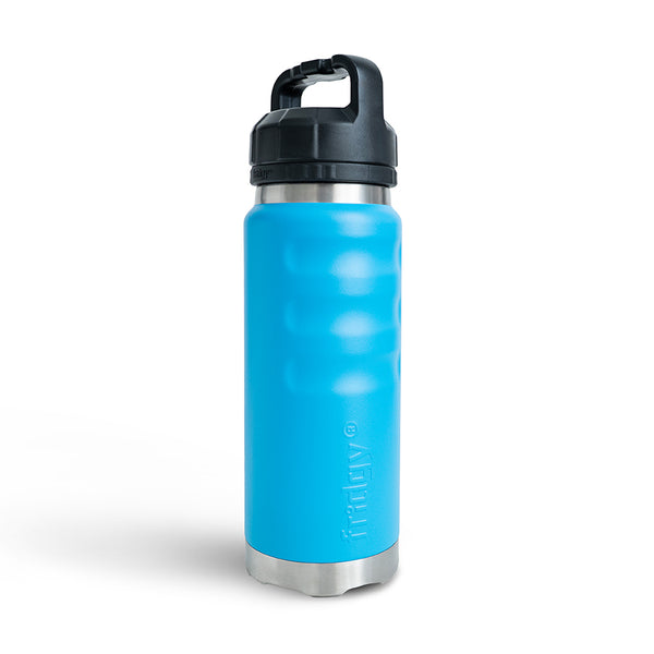 Bright Lazer Blue 24 hour temperature regulation sturdy scratch resistant Fridgy FRI1080 1080ML Grip drinking Bottle With Wide Mouth