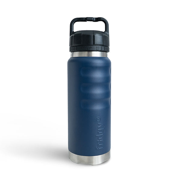 Navy forge coloured reinforced base anti scratch durable insulated drinking bottle  Fridgy FRI1080 1080ML Grip drink Bottle With Wide Mouth
