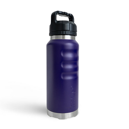 Purple reinforced base for durability and toughness premium long wearing Fridgy FRI1080 1080ML Grip drink Bottle With Wide Mouth