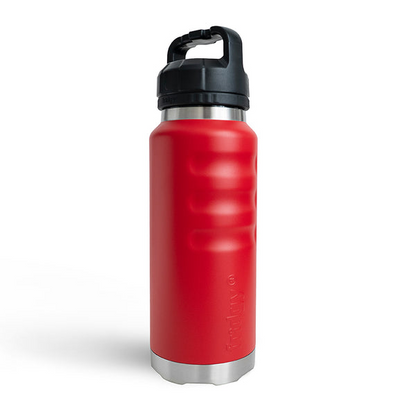 Bright Rebel Red extra large capacity insulated stainless steel Fridgy FRI1080 1080ML Grip drink Bottle With Wide Mouth