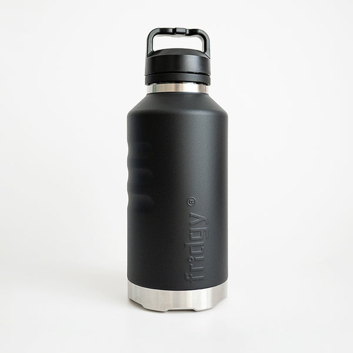 Dark hour Black coloured super large capcity metal drink bottle strong grip Fridgy FRI1920 1920ML All Dayer Sipper