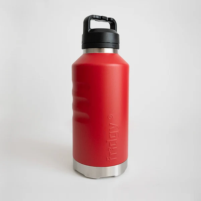 Rebel Red coloured extra large stainless steel insulated no scratch powder coated drinking bottle Fridgy FRI1920 1920ML All Dayer Sipper