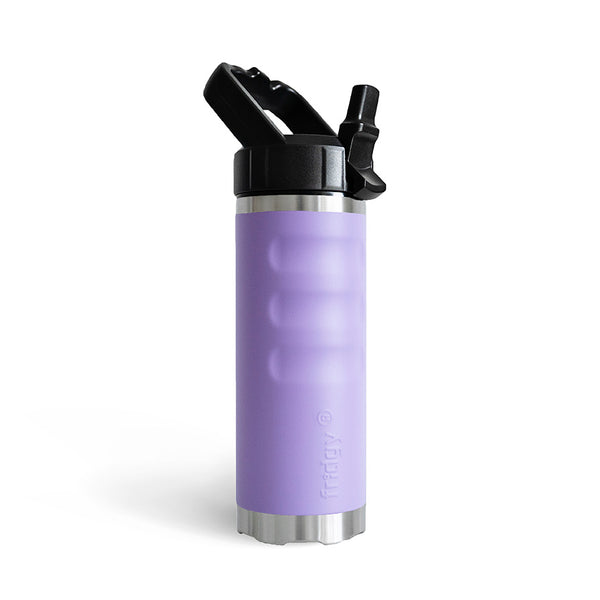 Lilac lavender purple small backpack extra grip no slip Fridgy FRI540 540 Grip Bottle With Sipper Lid