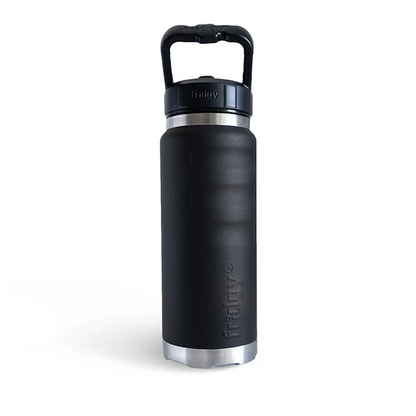 Black hour stylish durable cool and hot Fridgy FRI780 780ML Grip drink Bottle With Sipper Lid