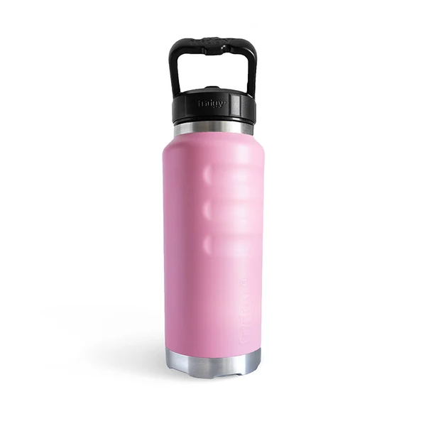 Dusky light pink premium insulated Fridgy FRI780 780ML Grip drink Bottle With Sipper Lid
