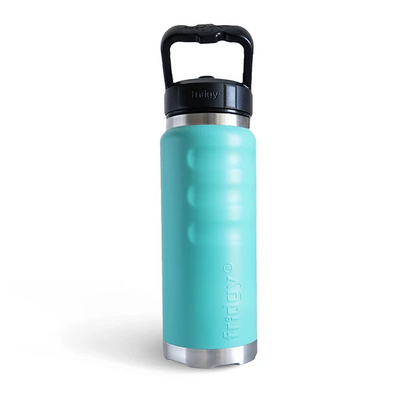 Aqua Marine blue strong grip mid sized triple walled insulation Fridgy FRI780 780ML Grip drink Bottle With Sipper Lid