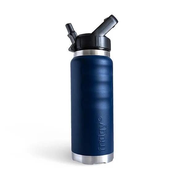 Navy forge blue tough durable premium large capacity Fridgy FRI780 780ML Grip drink Bottle With Sipper Lid