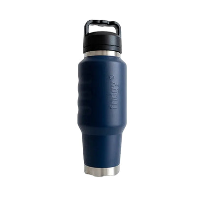 Navy blue forge premium insulated stainless steel drink bottle Fridgy FRI1000CRUISE 1L Cruise Range With Guzzler Lid