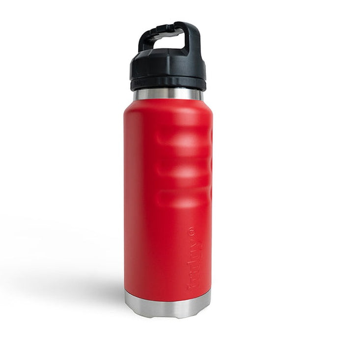 Bright Rebel Red extra large capacity insulated stainless steel Fridgy FRI1080 1080ML Grip drink Bottle With Wide Mouth
