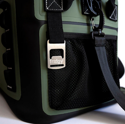 Fridgy FRICOOLER14LITRE 14 Litre Cooler Cribmate Plus commando olive green close up