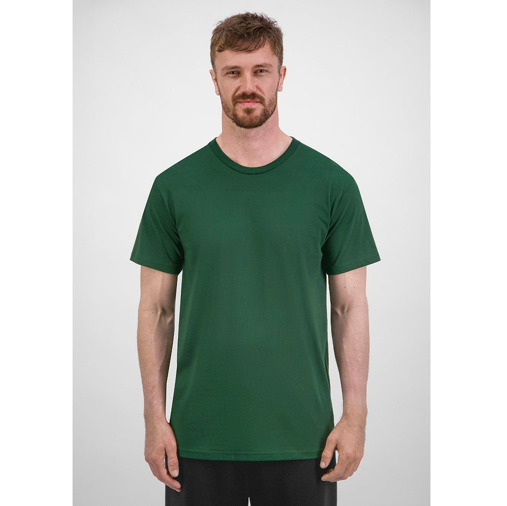 GOODMATES X1001M Mens Basis Short Sleeve Tee - Forest - Alternative Front View
