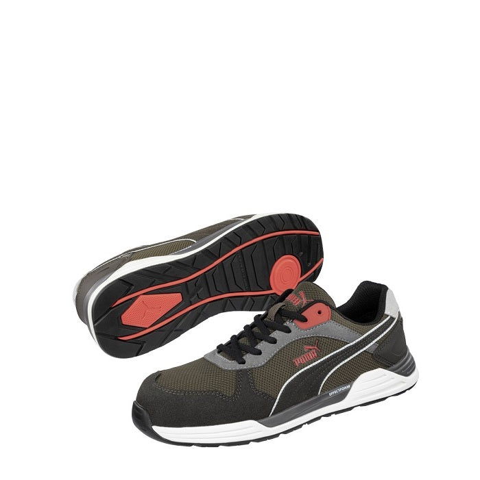black and Grey Heat Resistant Puma 644677 Frontside Ivy Unisex Composite Safety Jogger