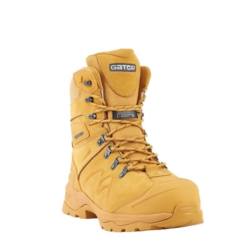 Wheat coloured water resistant for freezer conditions Gator GIW0610 Ice Walk High Safety Boot