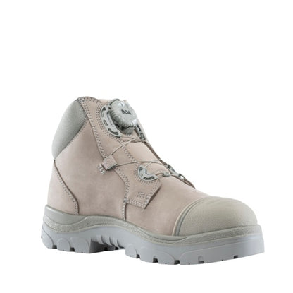 Steel Blue 312631 Parkes Spin-FX Scuff Steel Cap Boots - Granite - Angled View