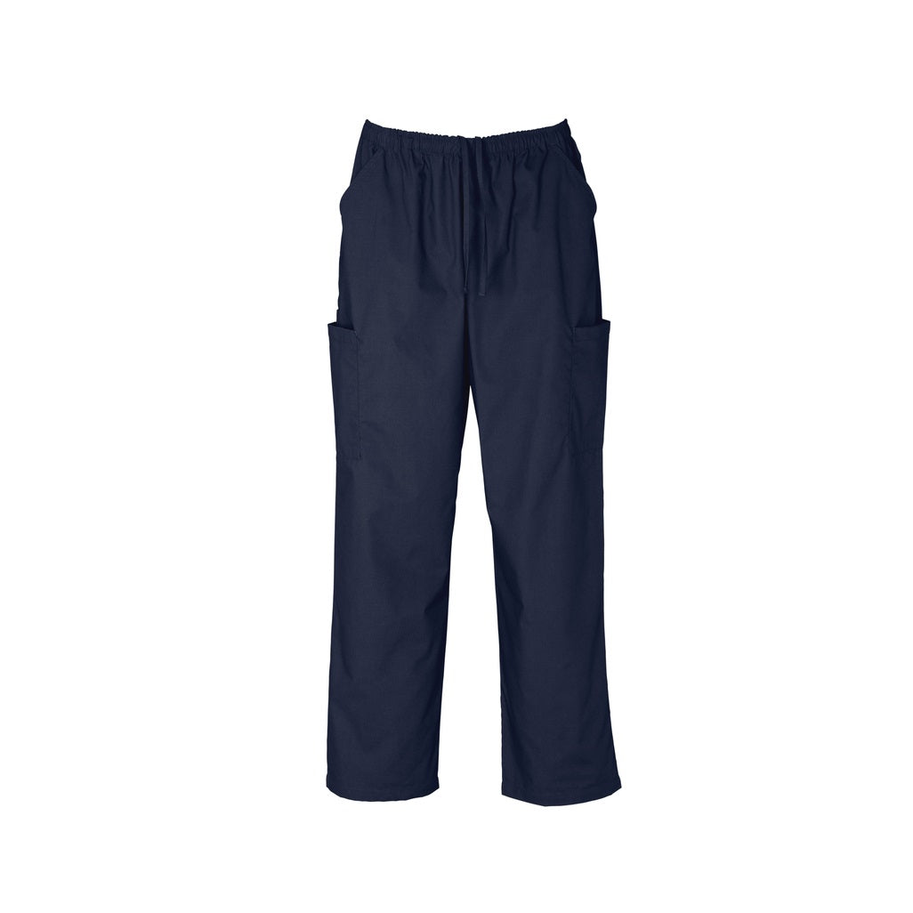 Inaura H10610 Unisex Classic Scrub Pants - Navy - Front View