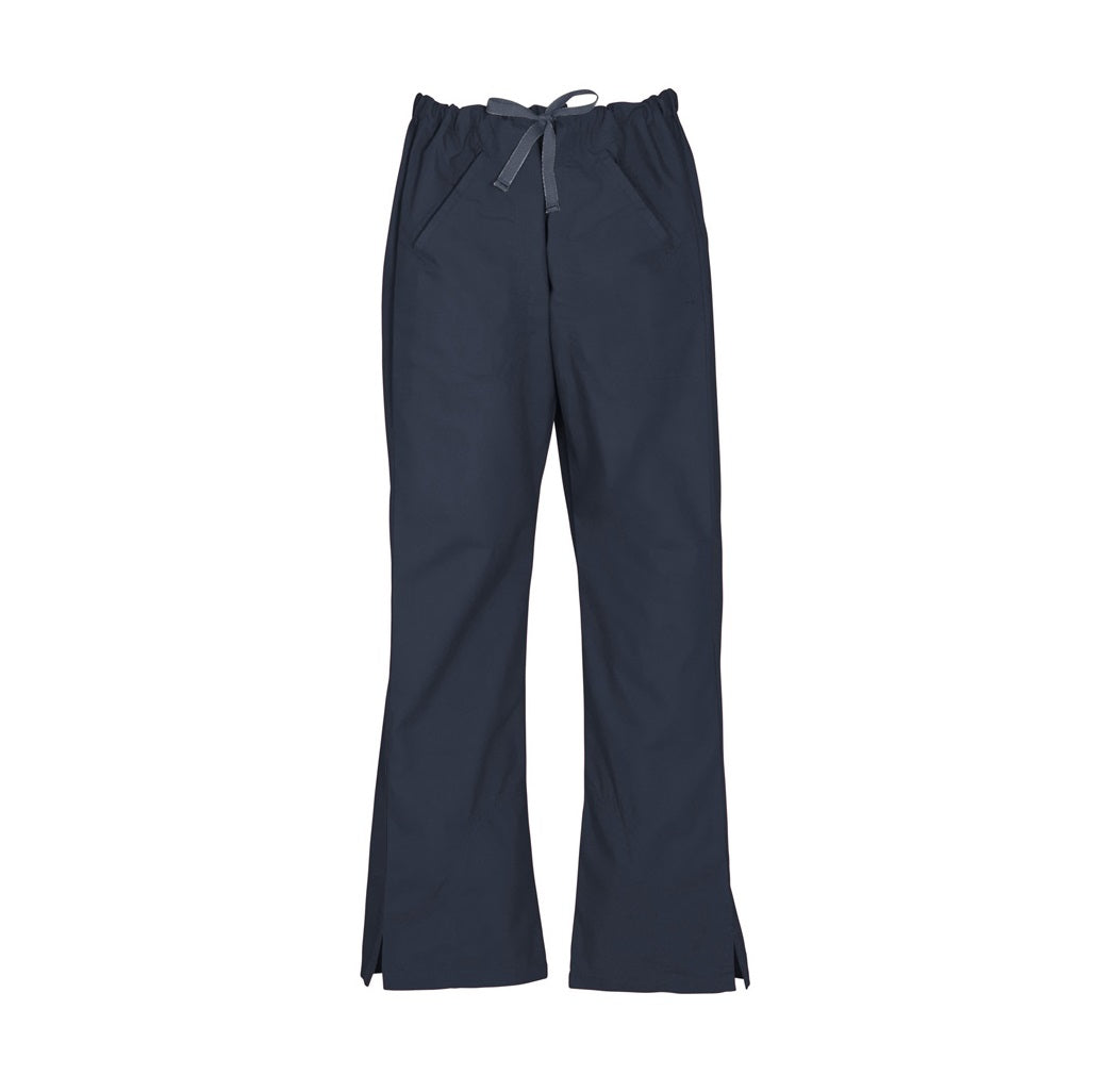 Inaura H10620 Ladies Classic Pant Scrubs - Navy - Front View