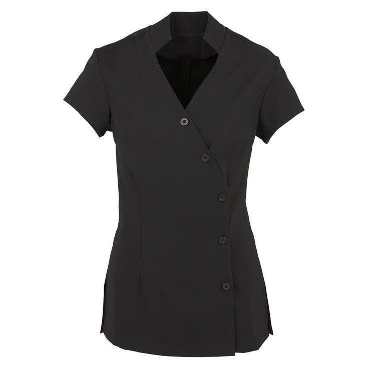 Biz Collection H134LS Womens Zen Tunic - Black - Alternative Front View