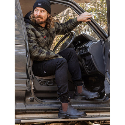 Hard Yakka Y60177 Outback Gusset PR Brown Safety Boots