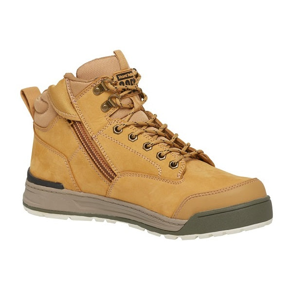 Hard Yakka Y60200 3056 Zip Side 5" Safety Boot Wheat