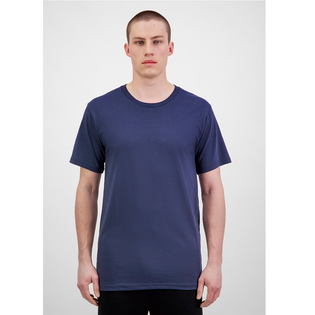 GOODMATES X1001M Mens Basis Short Sleeve Tee - Ink - Alternative Front View